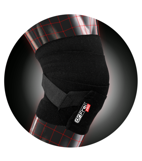 BANDAGE MEDICAL ELASTIC WITH SPECIAL EASY FASTENING SYSTEM